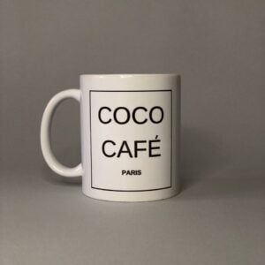 Чашка з принтом "Coco Cafe" від HDstudio.