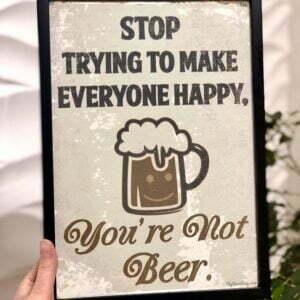Постер "You are not beer" від HDstudio.