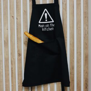 Фартух з принтом "Man on the kitchen"