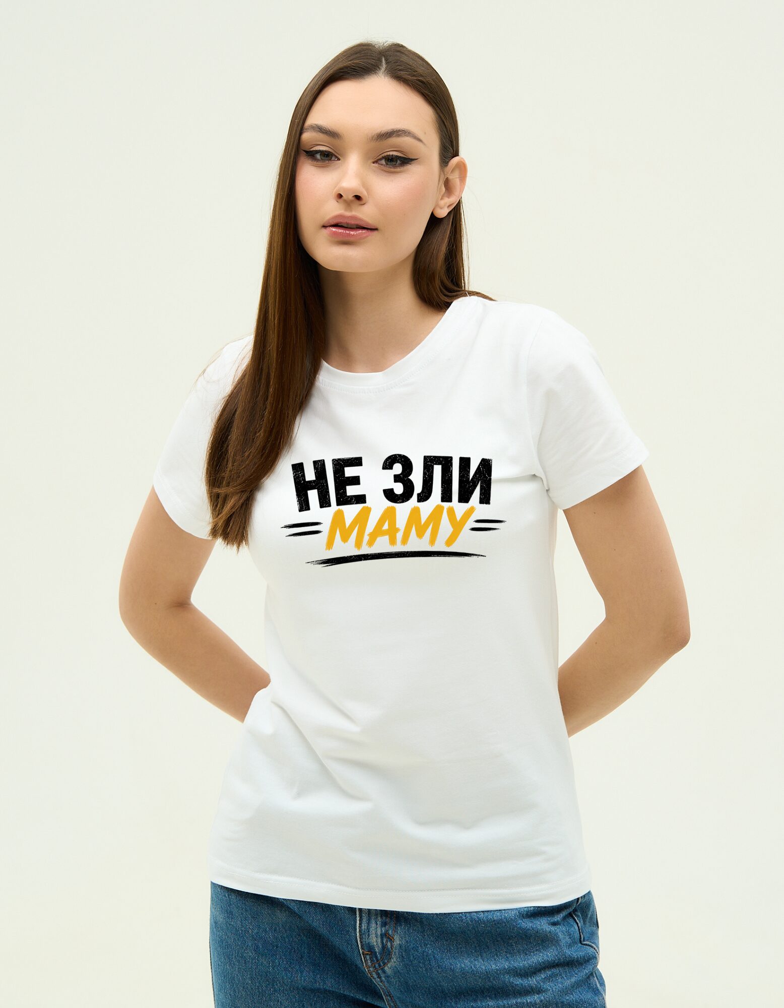 Футболка з принтом "Не зли маму" - Зображення 2